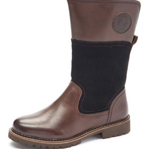 Jeffrey Sky |Chocolate Aria Mid-Calf Boot Brown Leather Size 6.5
